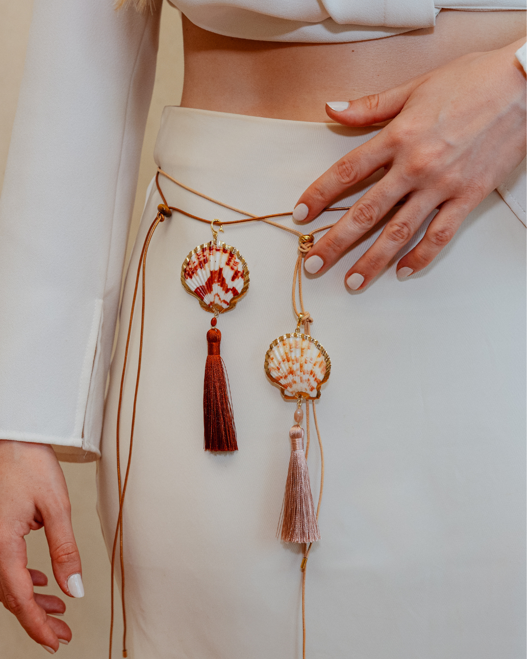 Collar Charm Terracota